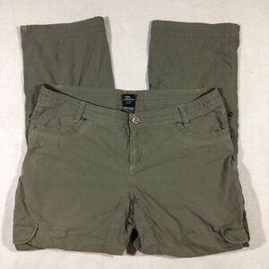 Kuhl Pants Womens 16S Short Splash Roll Up Pant Hiking Camping Taupe Outdoor $95